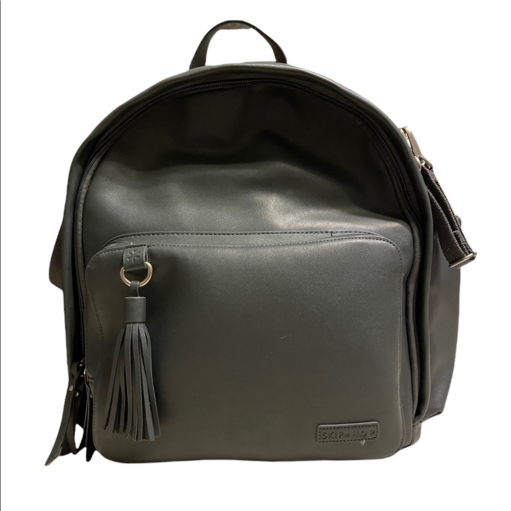 Skip Hop Vegan Leather Diaper Bag Backpack